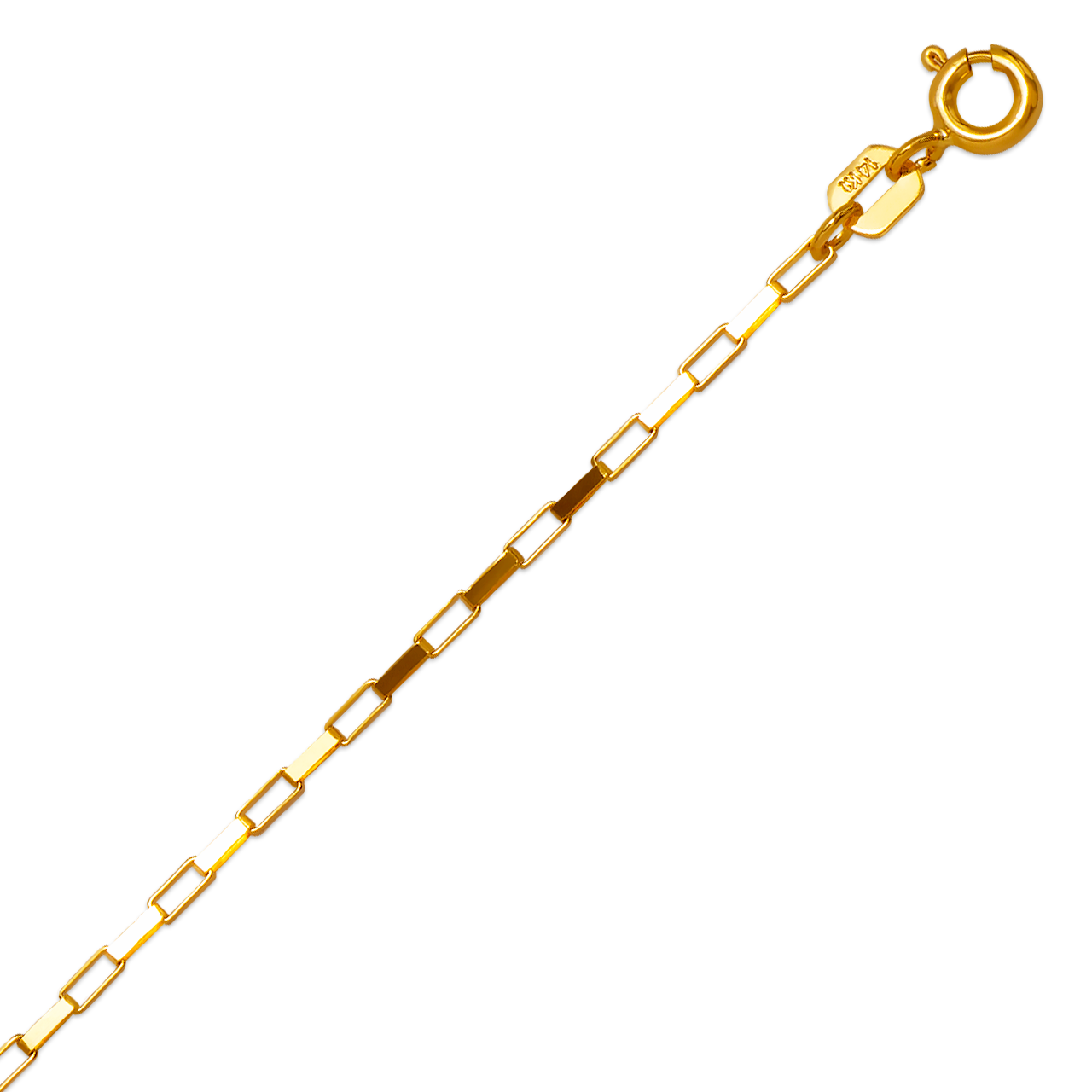 Gold Open Box Chain