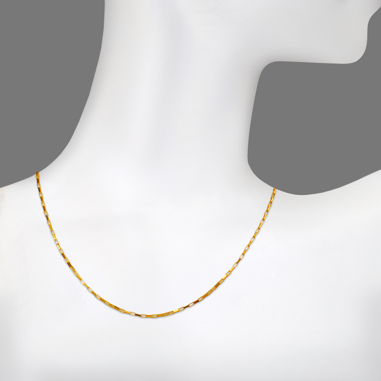 Gold Open Box Chain