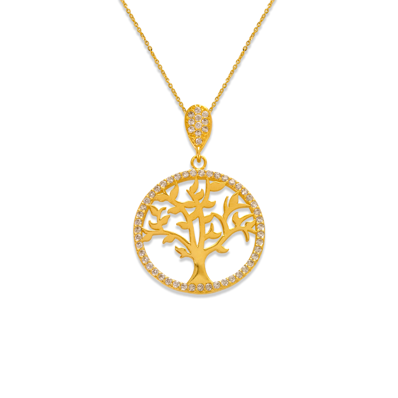 Tree of Life CZ Pendant