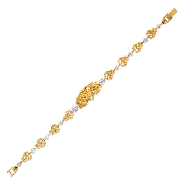 Fancy 15 Años CZ Bracelet